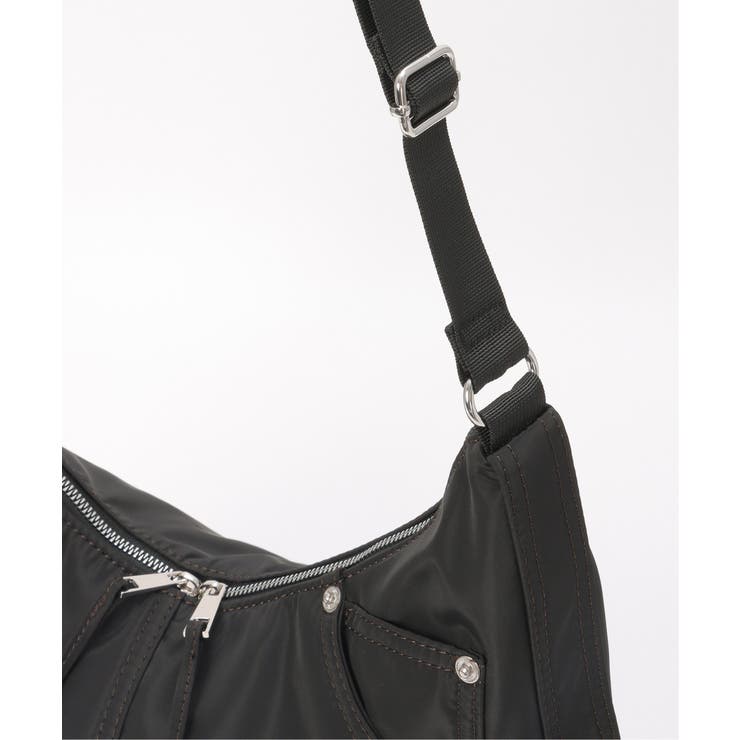 【撥水】アートステッチ入りショルダーバッグ | ikka  | 詳細画像12 