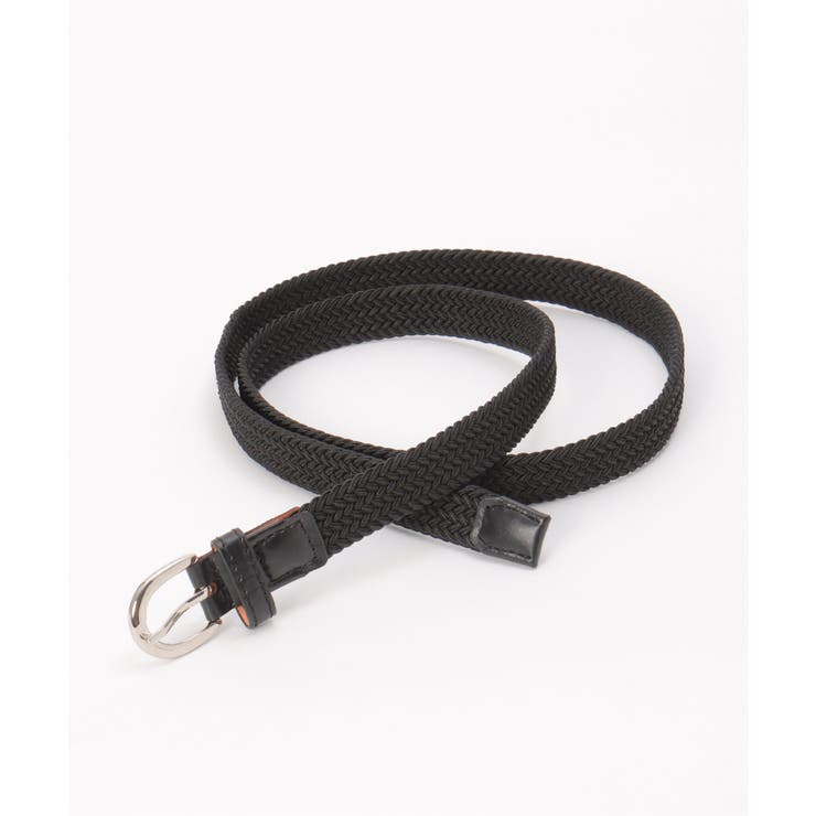 ブラック | ゴムメッシュベルト 20mm | ikka 