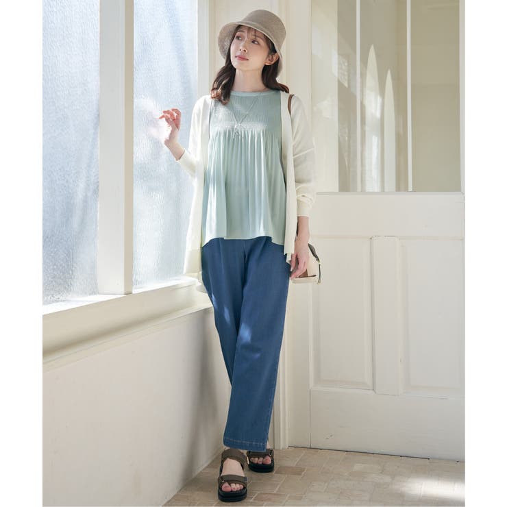 雑材細こま編みハット | ikka  | 詳細画像8 