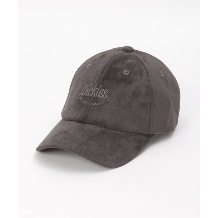 グレー | Dickies ディッキーズ フェイクスエードロゴキャップ | ikka 