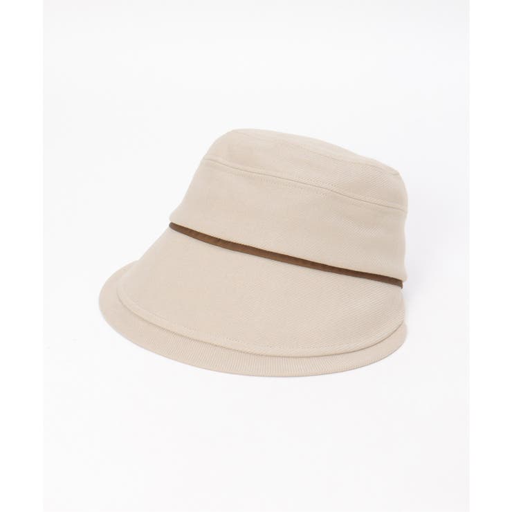 ベージュ | ツバ広キャスケット | ikka 