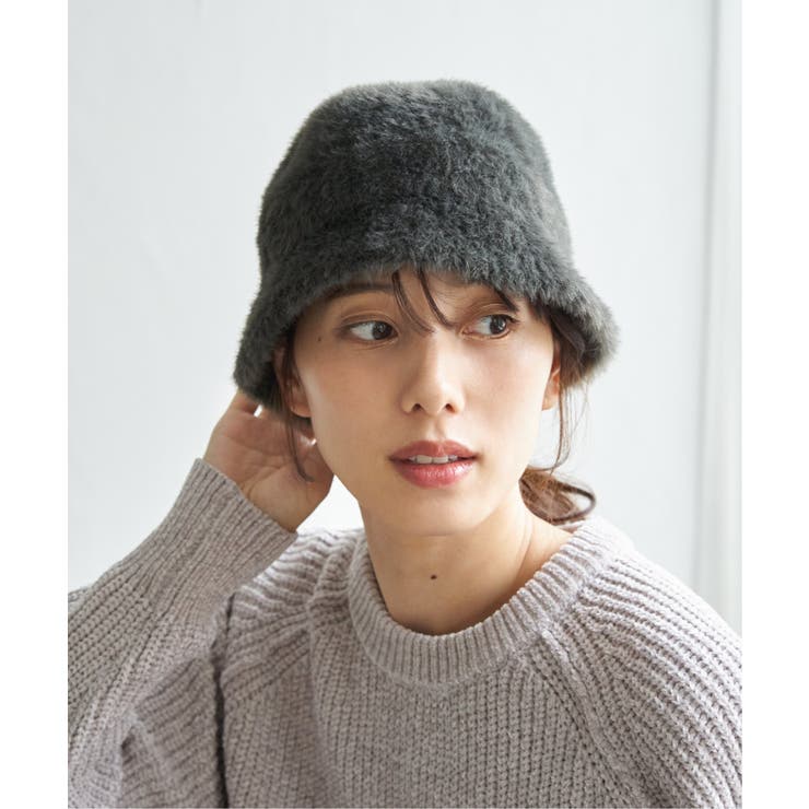 チャコール | シャギーハット | ikka 