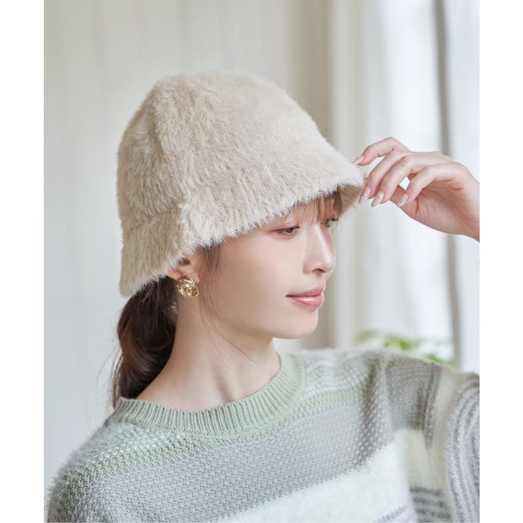 シャギーハット | ikka  | 詳細画像1 