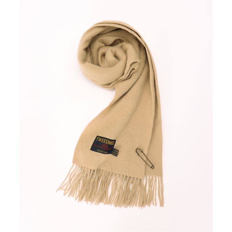 TWEEDMILL マフラー ピン付き[品番：IKAW0011472]｜ikka （イッカ）の