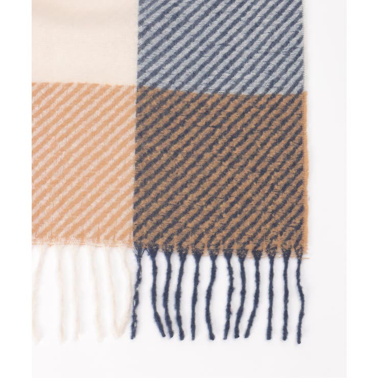 ブロックチェックマフラー | ikka  | 詳細画像6 