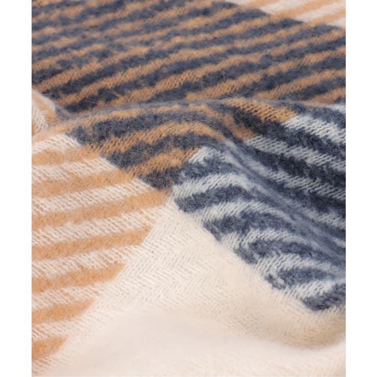 ブロックチェックマフラー | ikka  | 詳細画像7 