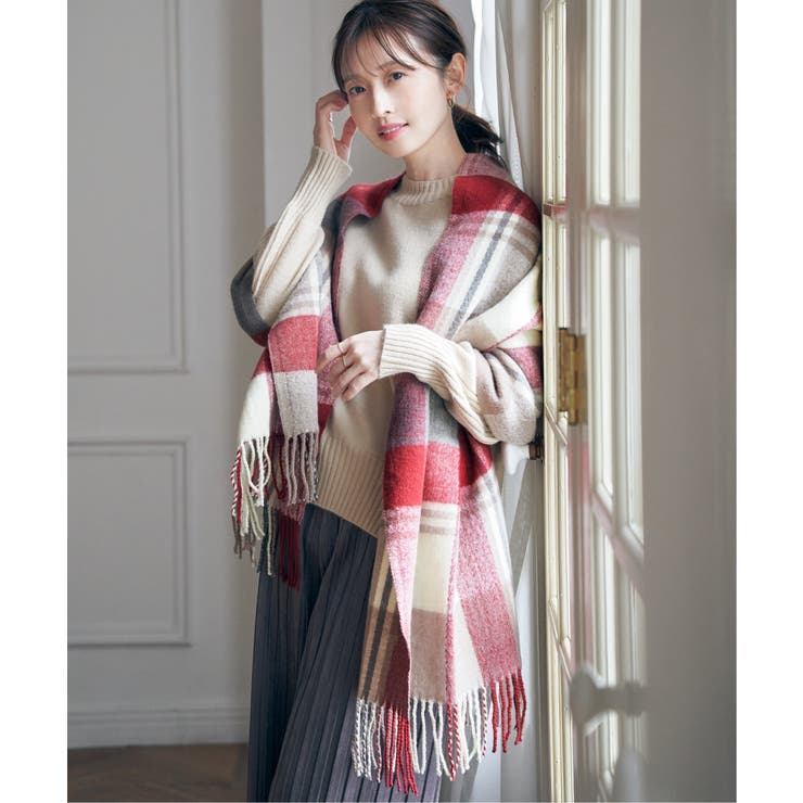 ウォッシャブルマルチチェックマフラー | ikka  | 詳細画像6 