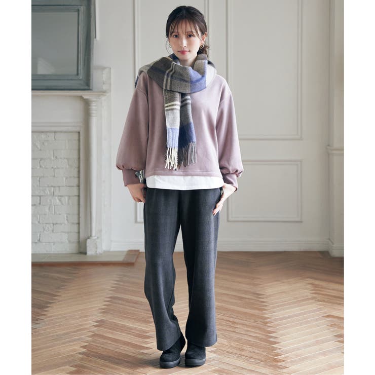 ウォッシャブルマルチチェックマフラー | ikka  | 詳細画像18 