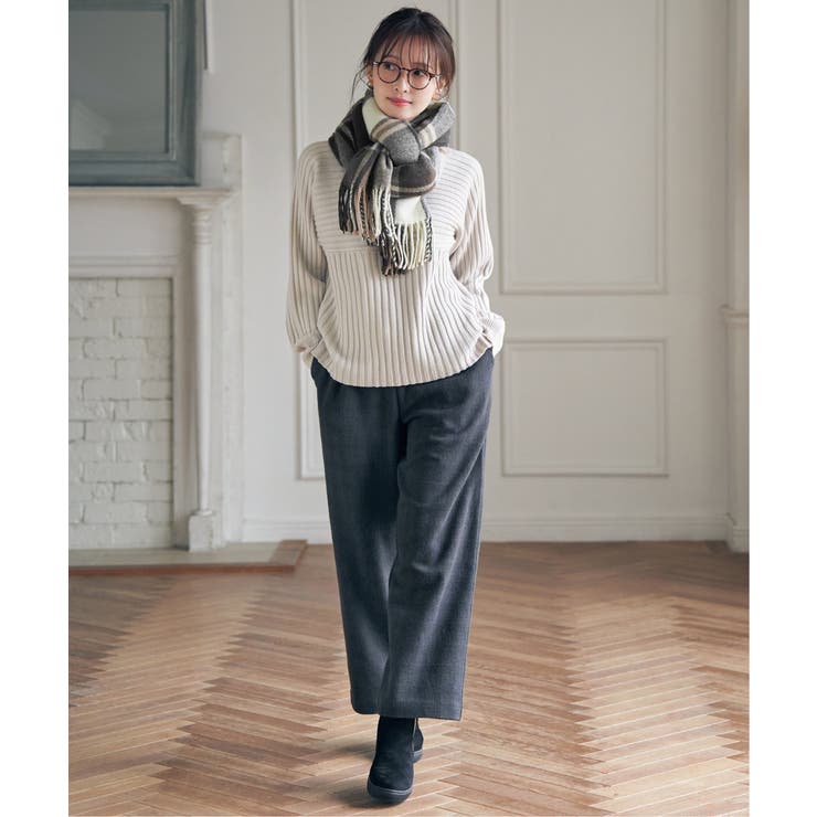 ウォッシャブルマルチチェックマフラー | ikka  | 詳細画像21 