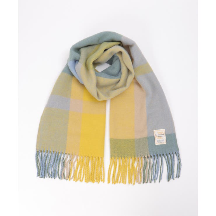 ウォッシャブルマルチチェックマフラー | ikka  | 詳細画像26 