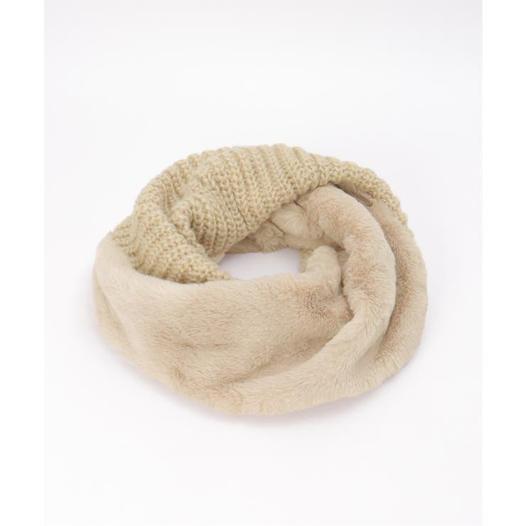 オフホワイト | エコファーミックススヌード | ikka 