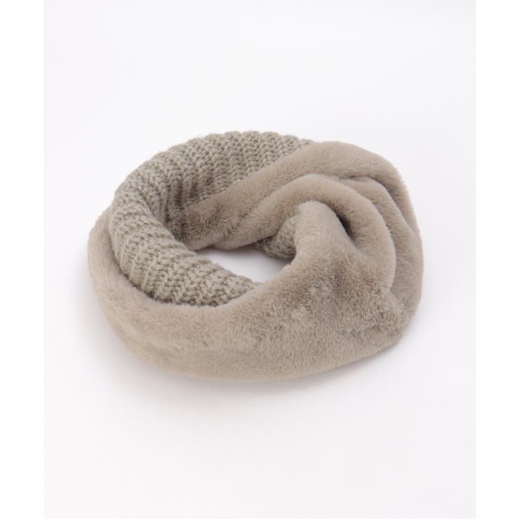 ミディアムグレー | エコファーミックススヌード | ikka 