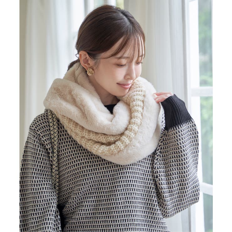 エコファーミックススヌード | ikka  | 詳細画像1 