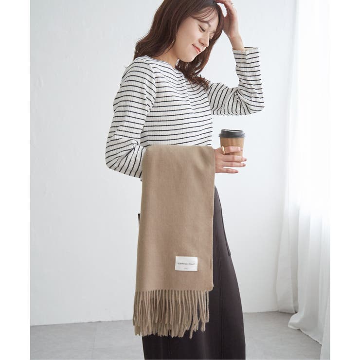 カシミヤタッチカラーマフラー  | ikka  | 詳細画像4 