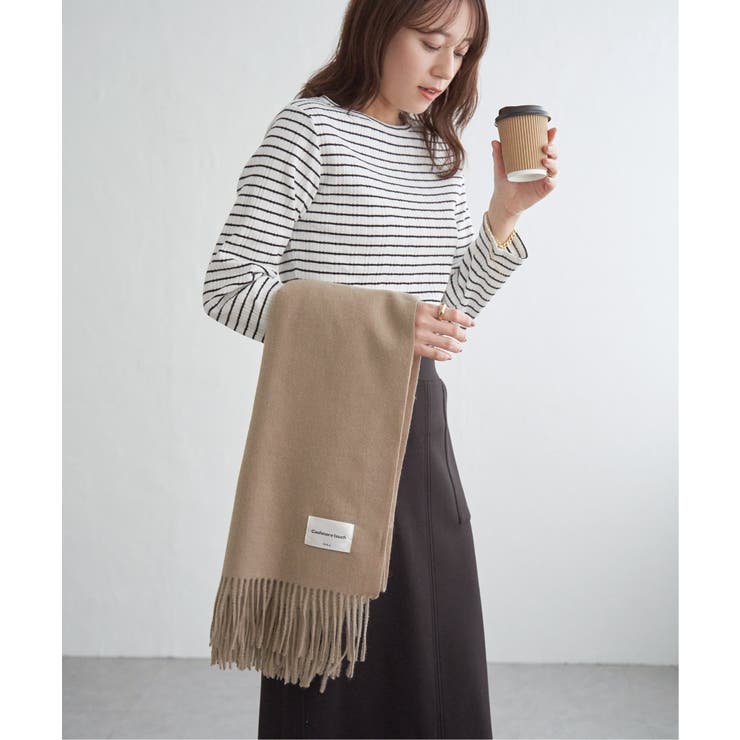 カシミヤタッチカラーマフラー  | ikka  | 詳細画像5 