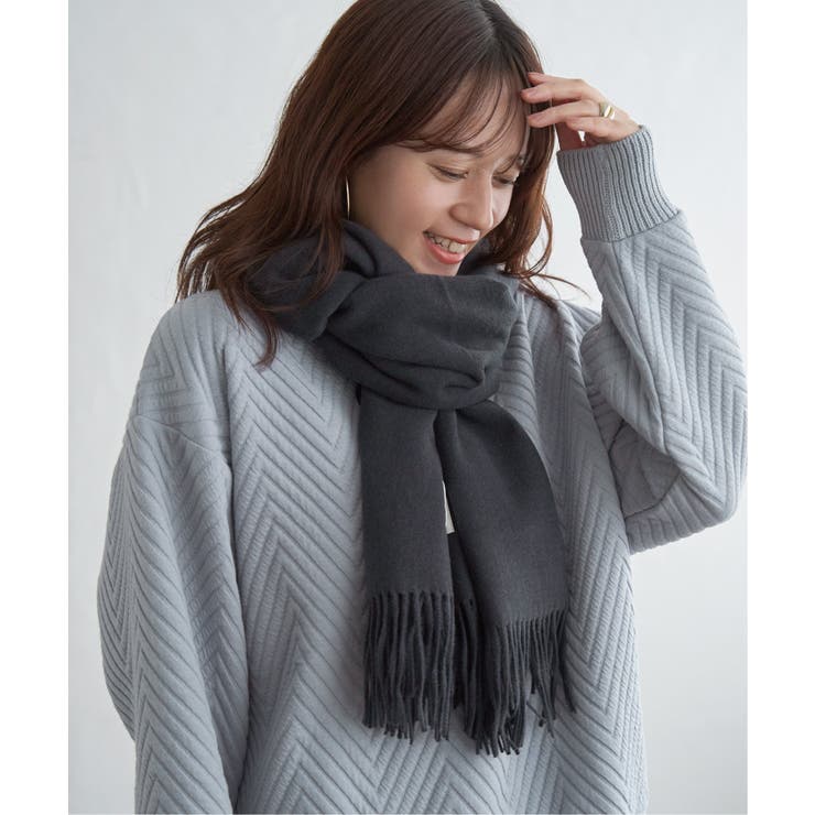 カシミヤタッチカラーマフラー  | ikka  | 詳細画像6 