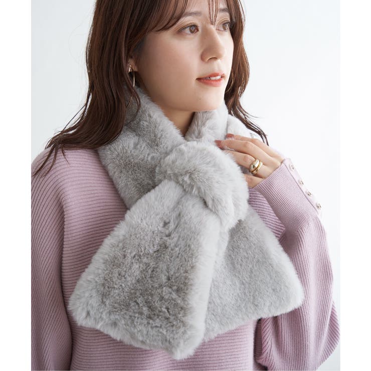 エコファー差し込みマフラー | ikka  | 詳細画像2 