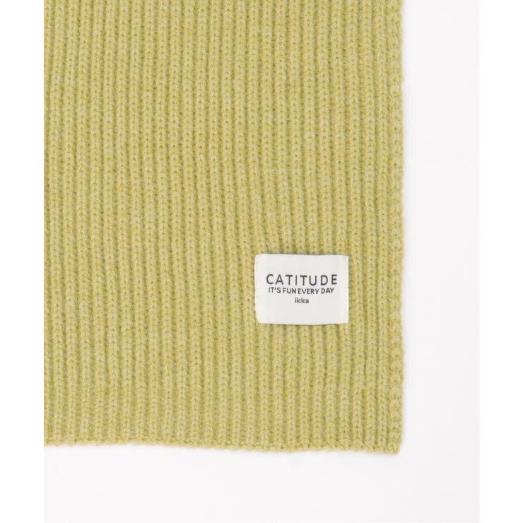 リブニットマフラー | ikka  | 詳細画像7 