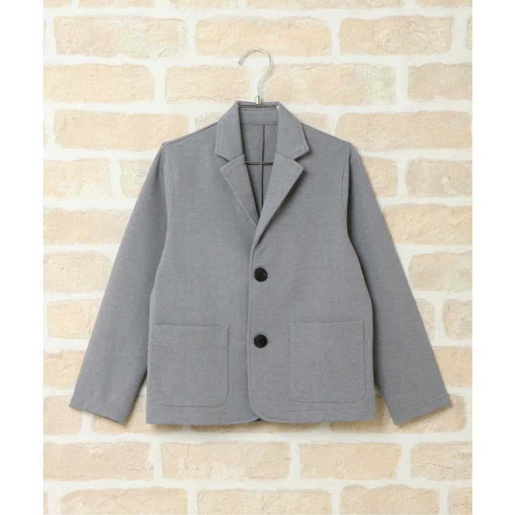 シルバー | 【キッズ】テックポンチテーラージャケット（120~150cm） | ikka 
