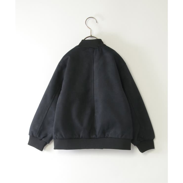 【親子コーデ】フェイクスエードリブブルゾン（110~160cm） | ikka  | 詳細画像8 