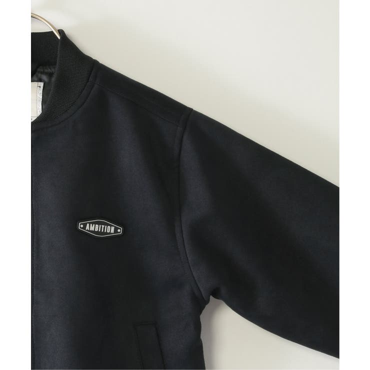 【親子コーデ】フェイクスエードリブブルゾン（110~160cm） | ikka  | 詳細画像9 