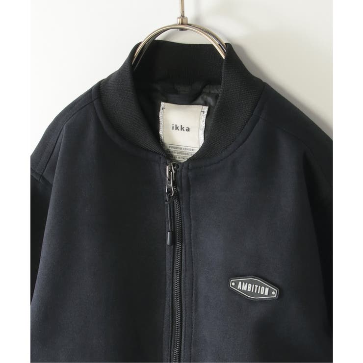【親子コーデ】フェイクスエードリブブルゾン（110~160cm） | ikka  | 詳細画像12 