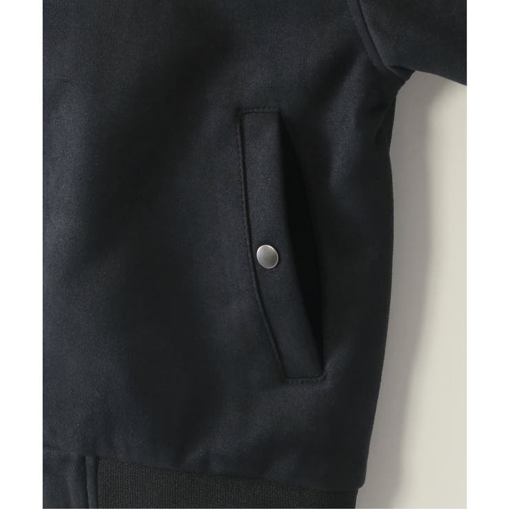 【親子コーデ】フェイクスエードリブブルゾン（110~160cm） | ikka  | 詳細画像14 