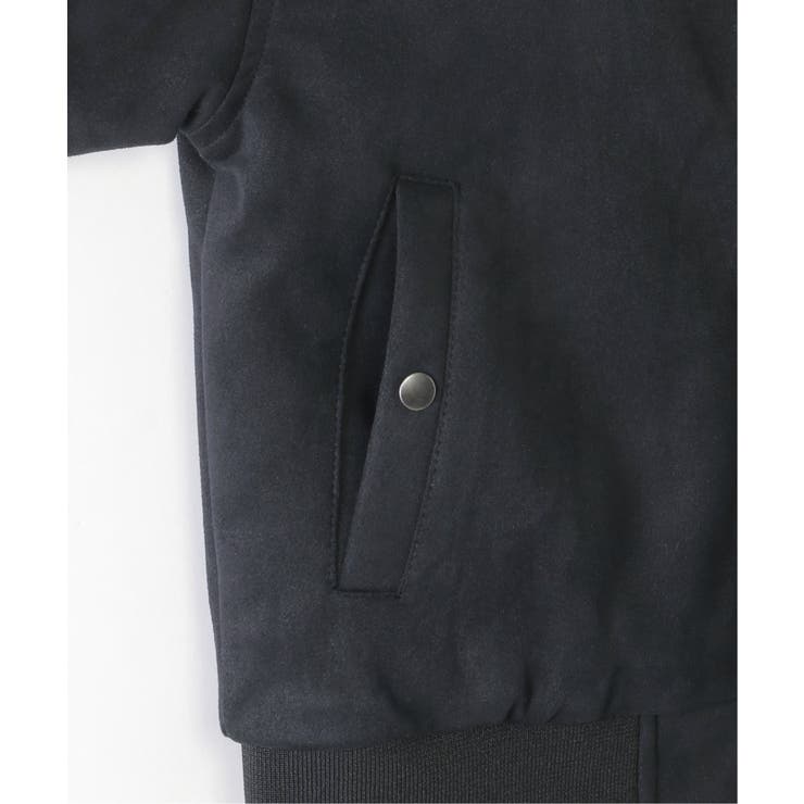 【親子コーデ】フェイクスエードリブブルゾン（110~160cm） | ikka  | 詳細画像15 