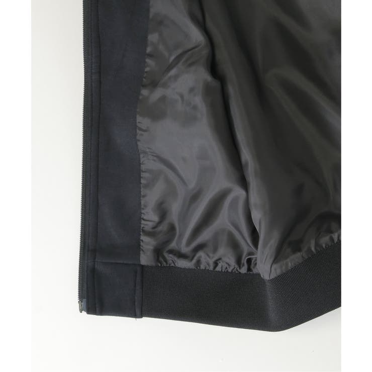 【親子コーデ】フェイクスエードリブブルゾン（110~160cm） | ikka  | 詳細画像18 