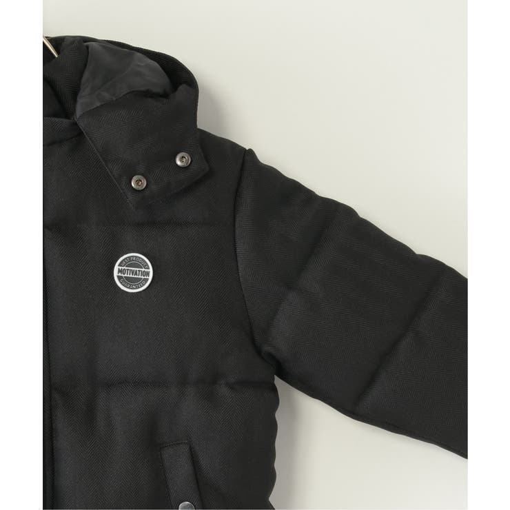 【親子コーデ】ツイードライク中綿ブルゾン（110~160cm） | ikka  | 詳細画像3 