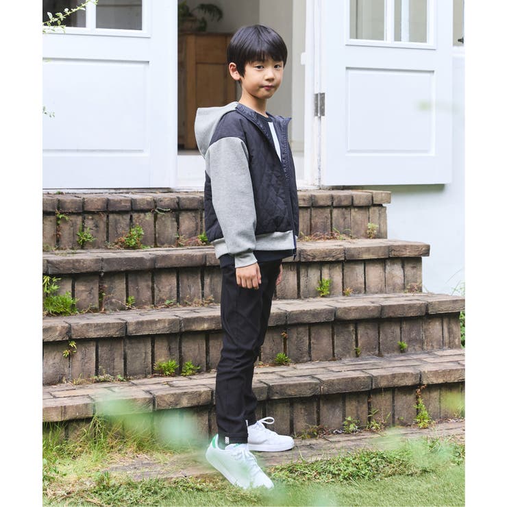 【親子コーデ】コンビブロックスジップパーカ（110~160cm） | ikka  | 詳細画像10 