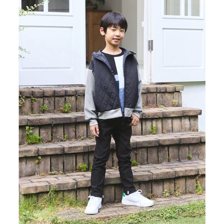 【親子コーデ】コンビブロックスジップパーカ（110~160cm） | ikka  | 詳細画像8 