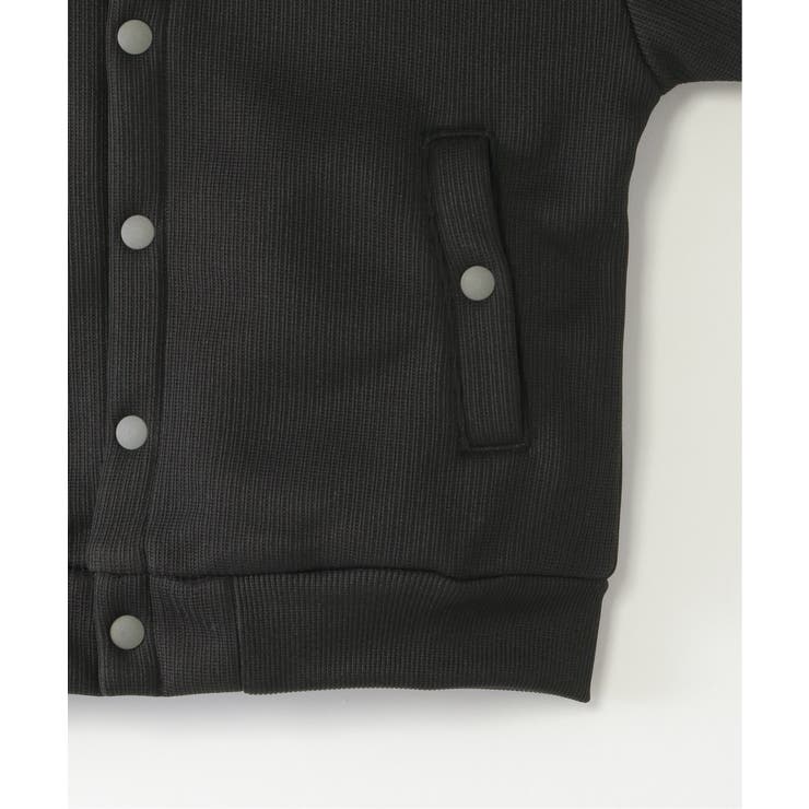 【親子コーデ】ボンディングクルーカーデブルゾン（110~160cm） | ikka  | 詳細画像5 