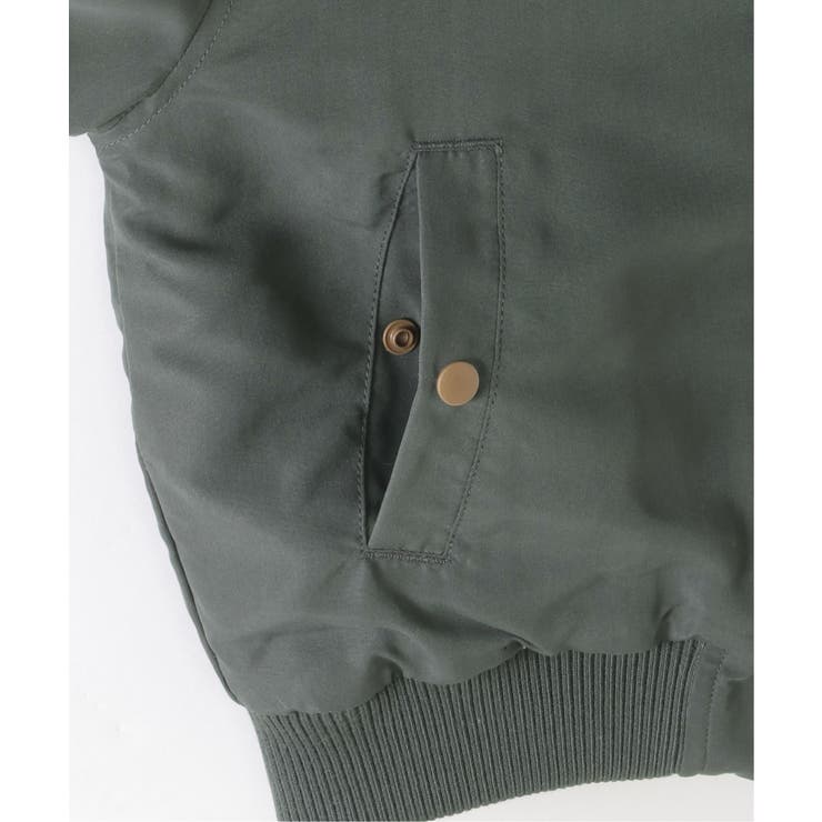 【2WAY】リバーシブルボアブルゾン（110~160cm）  | ikka  | 詳細画像8 