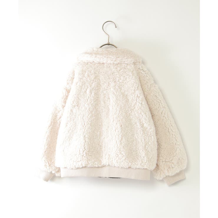 【2WAY】リバーシブルボアブルゾン（110~160cm）  | ikka  | 詳細画像12 