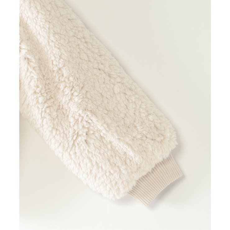 【2WAY】リバーシブルボアブルゾン（110~160cm）  | ikka  | 詳細画像14 