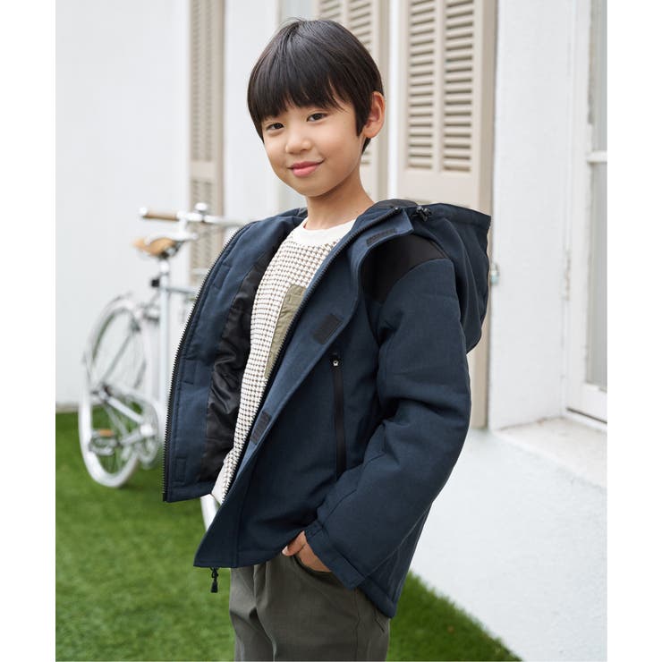 【親子コーデ】中綿防風マウンテンパーカー（110~160cm） | ikka  | 詳細画像10 