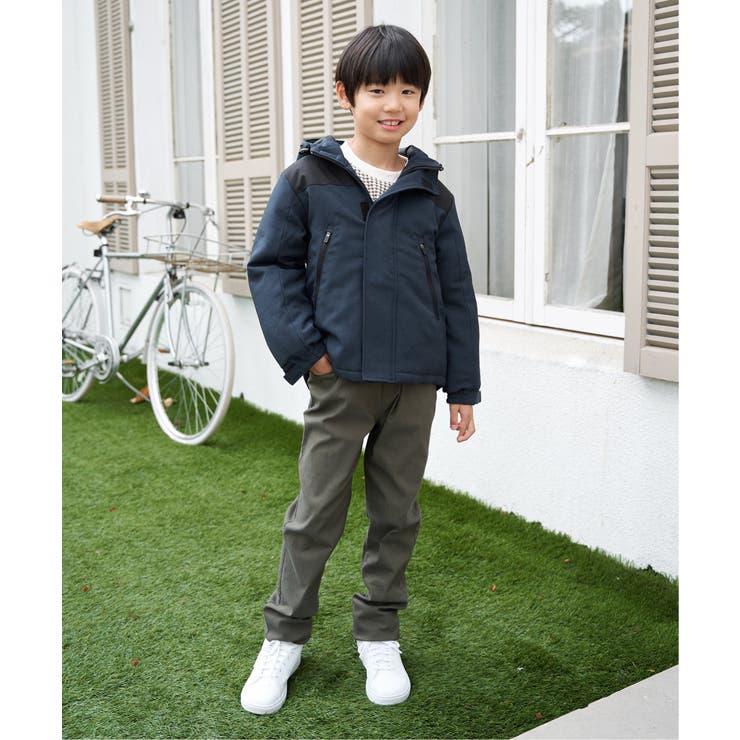 【親子コーデ】中綿防風マウンテンパーカー（110~160cm） | ikka  | 詳細画像12 