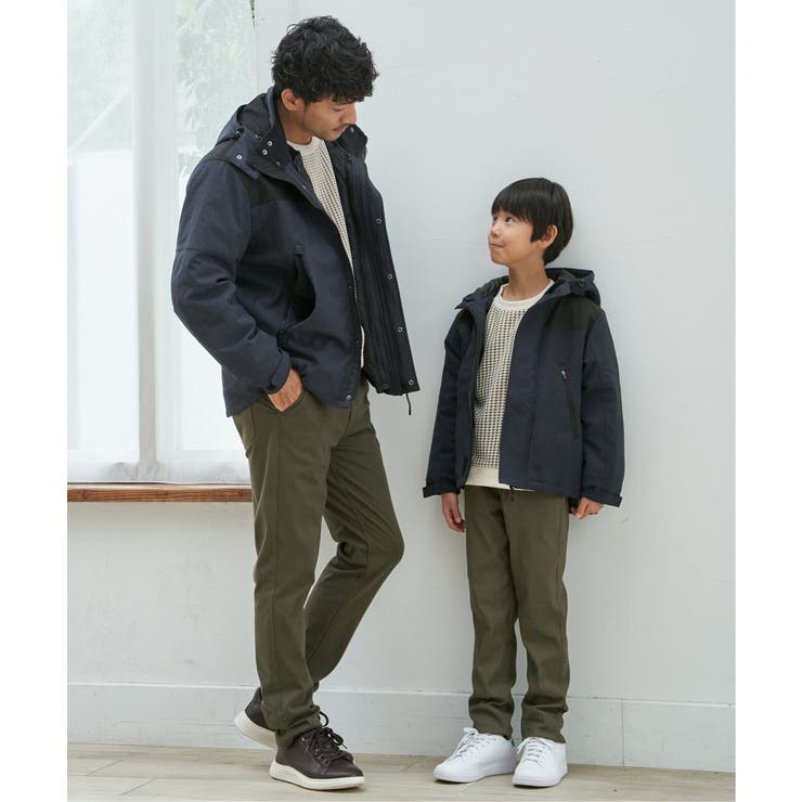 【親子コーデ】中綿防風マウンテンパーカー（110~160cm） | ikka  | 詳細画像20 
