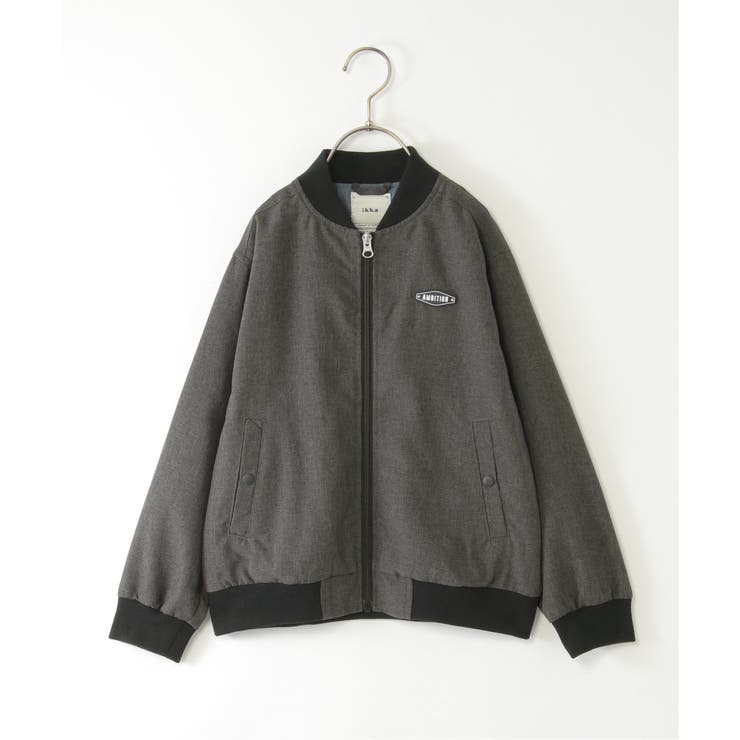 【親子コーデ】リネンライクブルゾン（110~160cm） | ikka  | 詳細画像13 