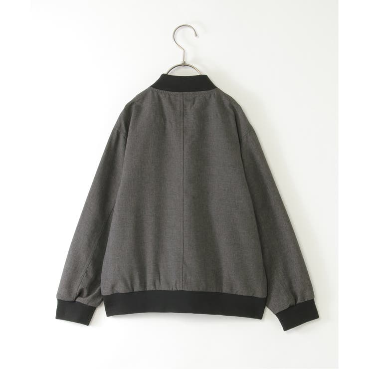 【親子コーデ】リネンライクブルゾン（110~160cm） | ikka  | 詳細画像14 