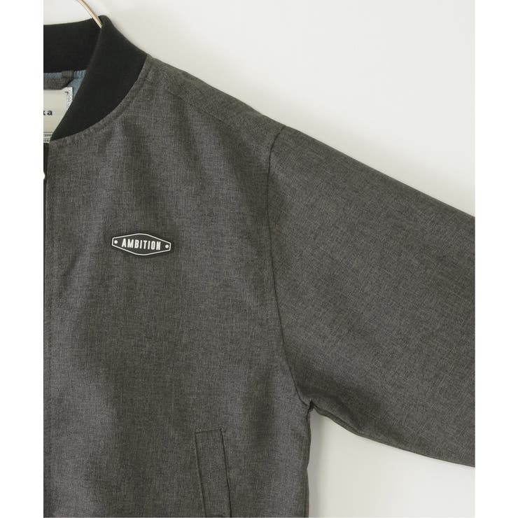 【親子コーデ】リネンライクブルゾン（110~160cm） | ikka  | 詳細画像15 