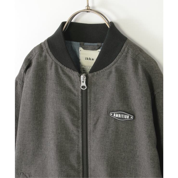 【親子コーデ】リネンライクブルゾン（110~160cm） | ikka  | 詳細画像18 