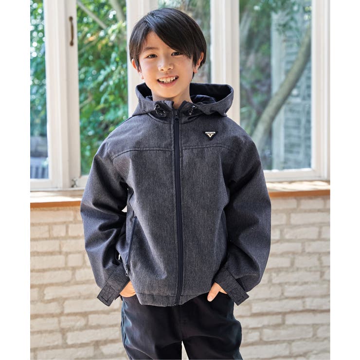 【親子コーデ】メランジマウンテンパーカー（110~160cm） | ikka  | 詳細画像8 