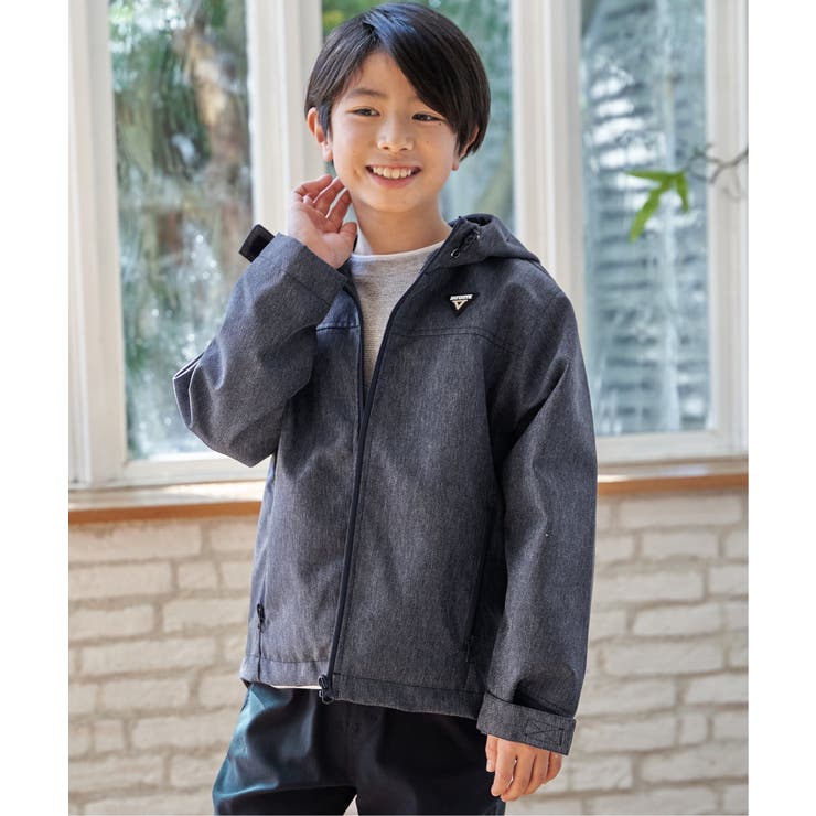 【親子コーデ】メランジマウンテンパーカー（110~160cm） | ikka  | 詳細画像2 