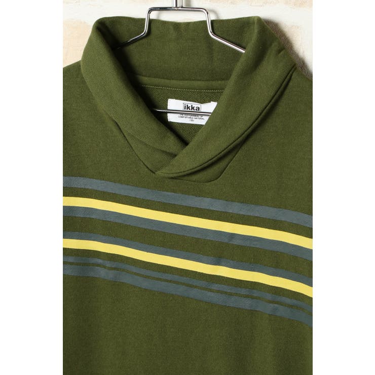 【キッズ】ボーダーショールトレーナー（100~160cm） | ikka  | 詳細画像6 