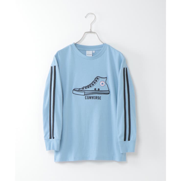 WEB限定】【キッズ】CONVERSE コンバース 厚盛刺繍ロンT（130~1…[品番 