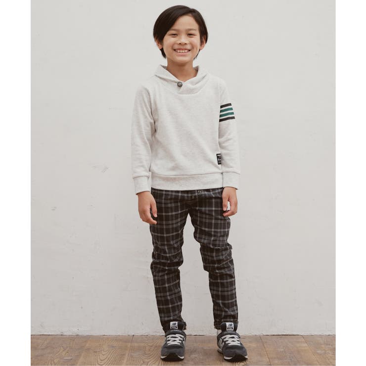 コンチョボタンショール襟トレーナー（100~160cm） | ikka  | 詳細画像14 