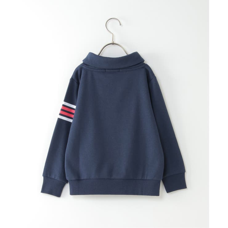 コンチョボタンショール襟トレーナー（100~160cm） | ikka  | 詳細画像3 