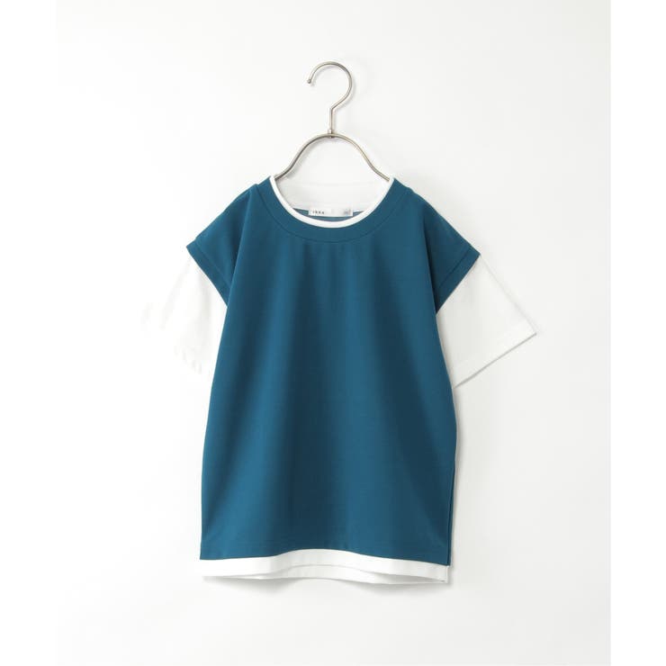 【接触冷感 吸水速乾】フェイクベストレイヤーTシャツ（120~160cm）【親子… | ikka  | 詳細画像8 